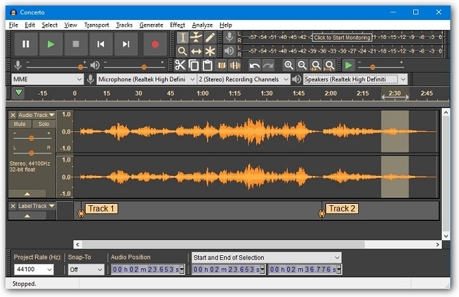 интерфейс audiocityteam